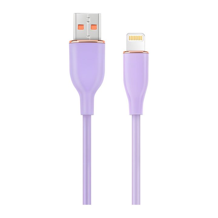 Gembird Cabo de carga e dados 1,5 m Violeta - CC-USB2S-AM8PM-1.5M-P -…