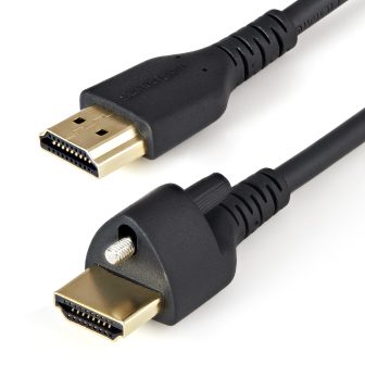 StarTech.com Cable Delgado de 2m HDMI con Tornillos de Fijación - HDR…