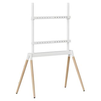 Gembird TVS-86F-01-W TV Mount 2.18 m (86") White, Wood