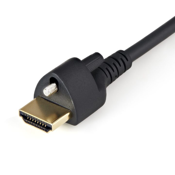 StarTech.com Slim 2m HDMI Cable with Locking Screws - 4K 60Hz HDR -…