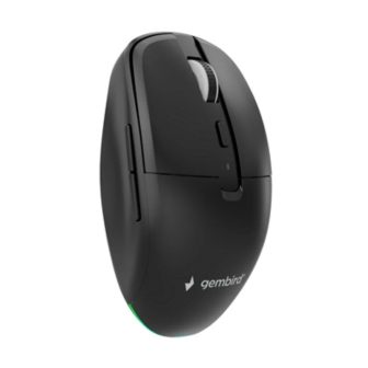 Gembird Ratón inalámbrico de 6 botones modo dual (MUSW2-6B-01)