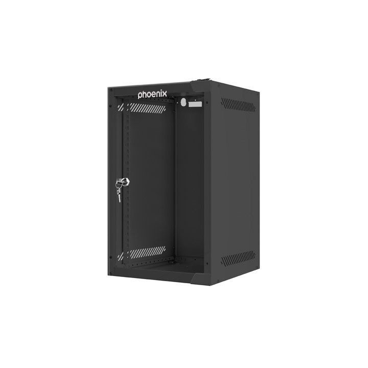 Phoenix Technologies Phoenix 9U 280x310x470 Wall-Mount Rack Cabinet…