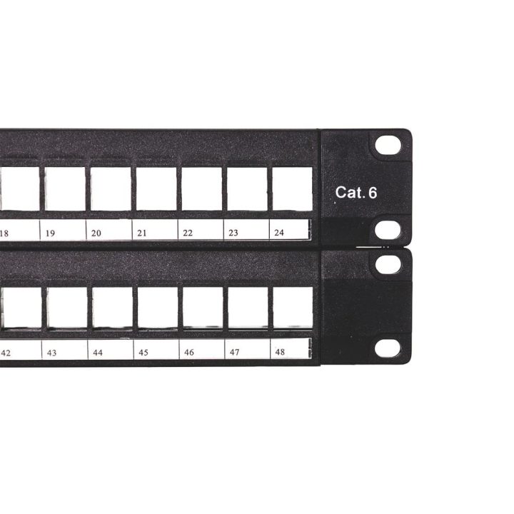 Phoenix technologies Phoenix patch panel vazio para rack de 48 portas…