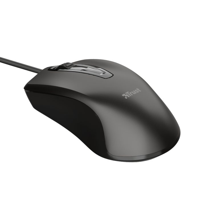 Trust Carve Ambidextrous Optical USB Type-A Office Mouse 1200 DPI