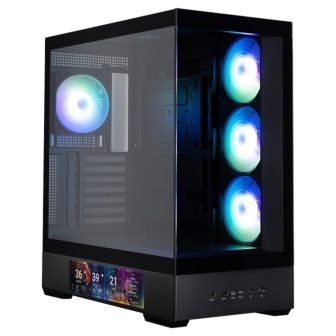 Zalman P40 DS BLACK Midi Tower Preto