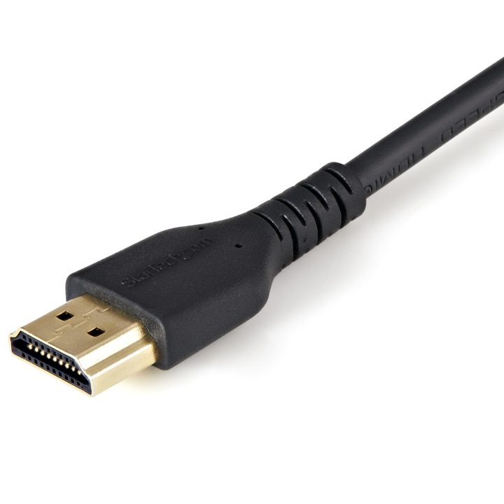 StarTech.com Slim 2m HDMI Cable with Locking Screws - 4K 60Hz HDR -…