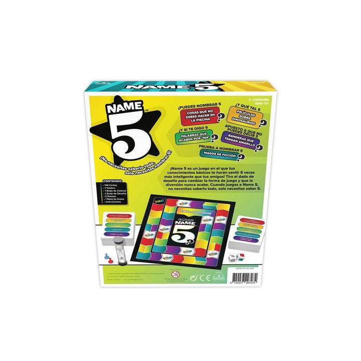 Jogo de tabuleiro Name 5 Big Box (929707)