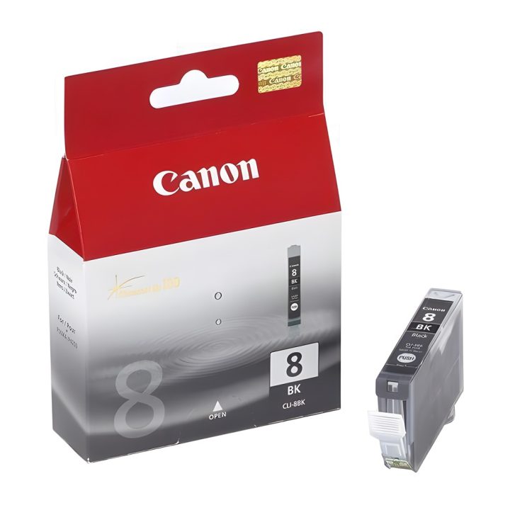 Canon CLI-8 BK w/Sec Ink Cartridge 1 piece(s) Original Black