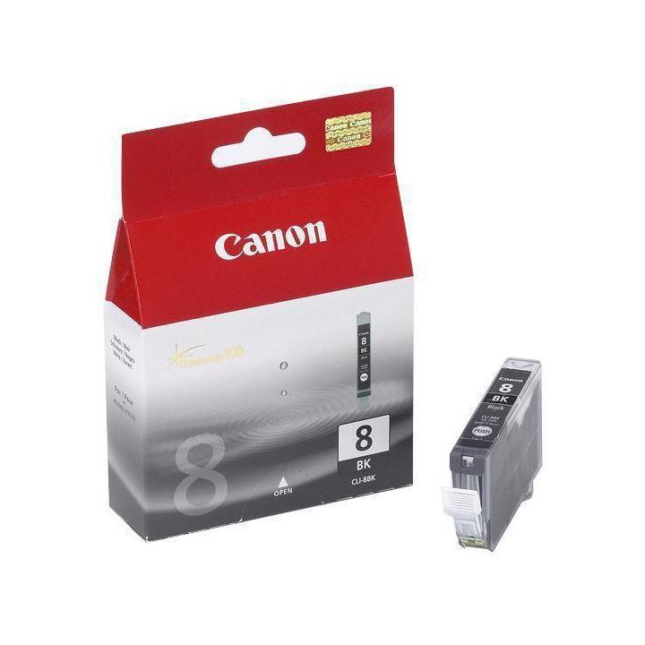 Canon CLI-8 BK w/Sec Ink Cartridge 1 piece(s) Original Black