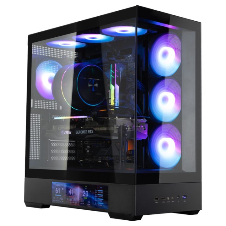 Zalman P40 DS BLACK Mid-Tower Case Black