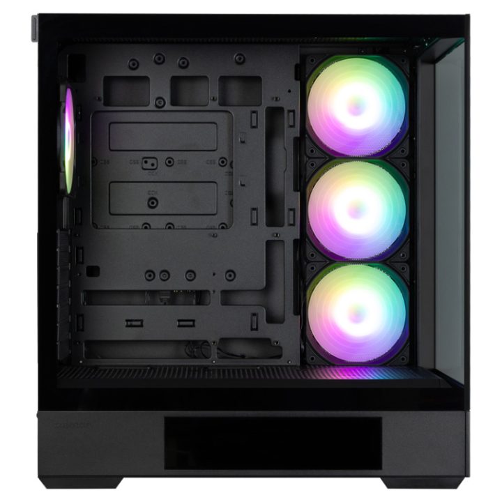 Zalman P40 DS BLACK Mid-Tower Case Black