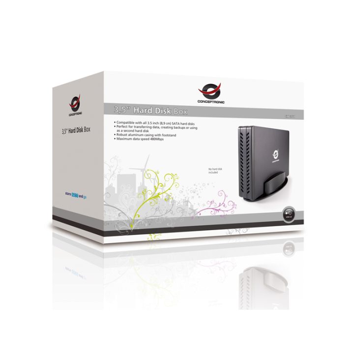 Conceptronic CHD3SU External Hard Drive Enclosure Hard Drive…