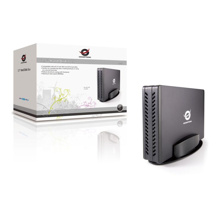 Conceptronic CHD3SU External Hard Drive Enclosure Hard Drive…
