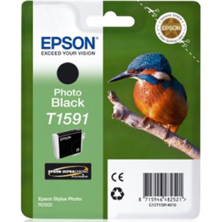 Epson T1591 Photo Black Ink Cartridge