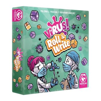 Tranjis games sl Jogo de mesa Virus! Roll & Write
