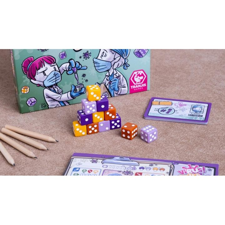 Tranjis games sl Virus! Roll & Write Board Game