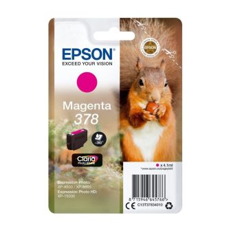 Epson Squirrel Magenta Ink 378 Claria Photo HD Squirrel