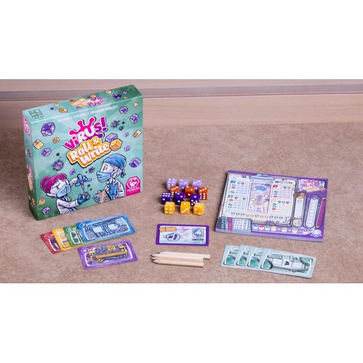 Tranjis games sl Virus! Roll & Write Board Game