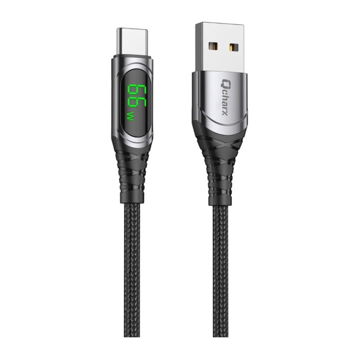 Qcharx International Cable Qcharx Menorca USB to Type-C 3A 66W-1…