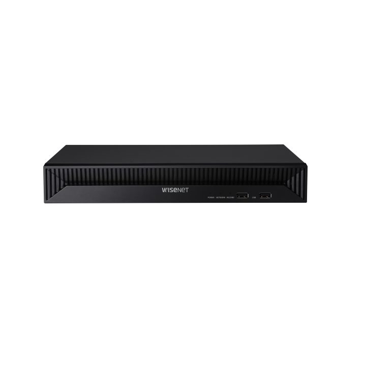Hanwha Vision gravador IP 8 canais 8MP até 1HDD 80Mbps (QRN-830S)