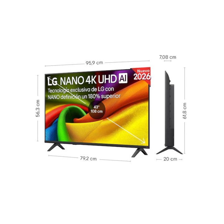 LG 43NU850B6LA 43" 4K Smart TV