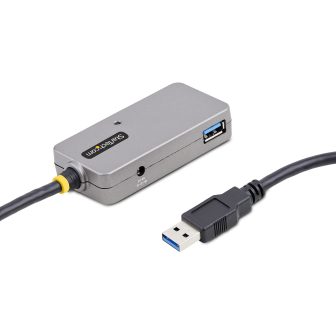 StarTech.com Hub Extensor USB - Cabo USB 3.0 de 10m com Hub USB-A de…