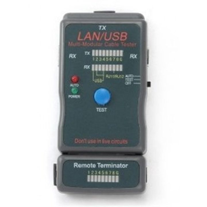 Gembird Testador de Cabos RJ45-RJ11 (NCT-2)