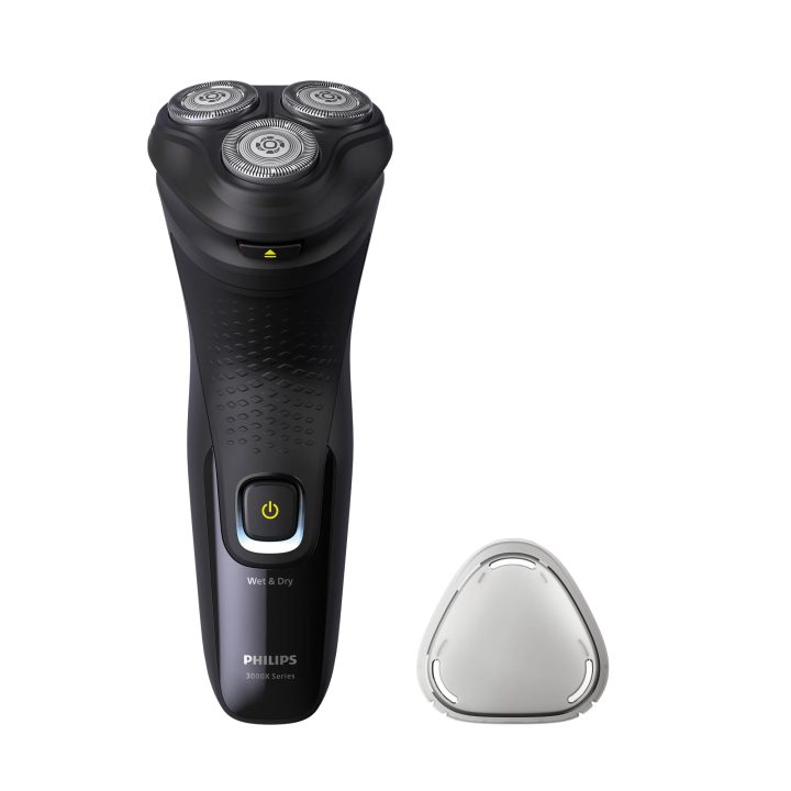 Philips X3021/00 Rotary Shaver Electric Shaver Trimmer Black