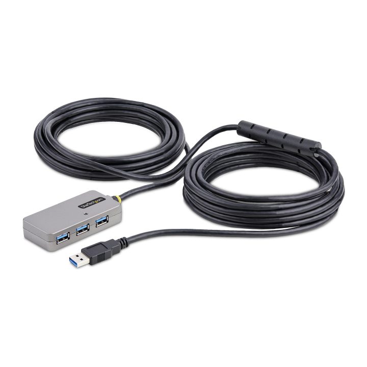 StarTech.com Hub Extensor USB - Cabo USB 3.0 de 10m com Hub USB-A de…