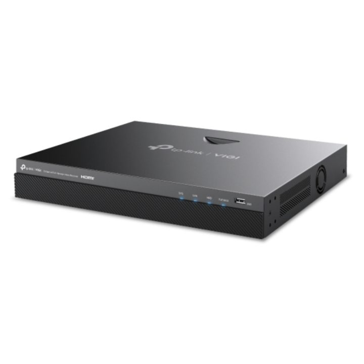 TP-Link VIGI NVR2008H-8MP Network Video Recorder (NVR) Black