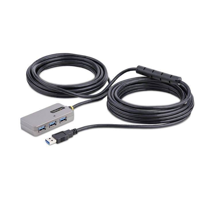 StarTech.com USB Extender Hub - 10m USB 3.0 Cable with 4-Port USB-A…