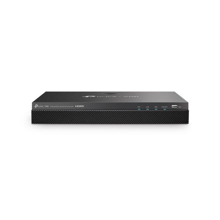 TP-Link VIGI NVR2008H-8MP Grabadore de vídeo en red (NVR) Negro