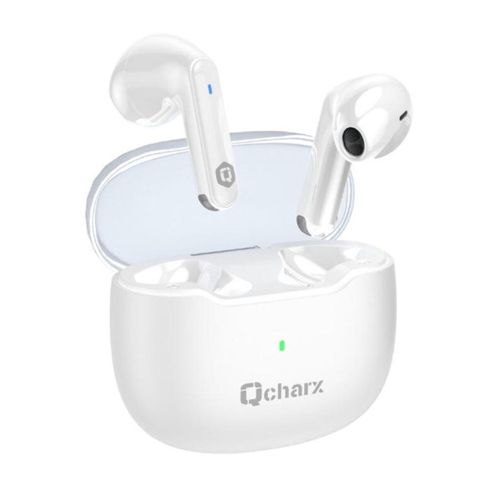 Qcharx International Qcharx Harmony TWS Bluetooth 5.3 Earbuds White…