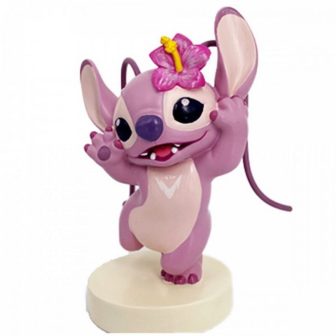 Figura Enesco Disney Lilo e Stitch - Angel com flor (6010349)
