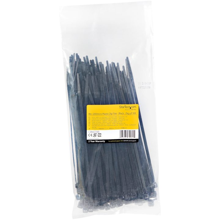 StarTech.com Bridas de 20cm para cables - 4 mm de ancho, 55 mm de…