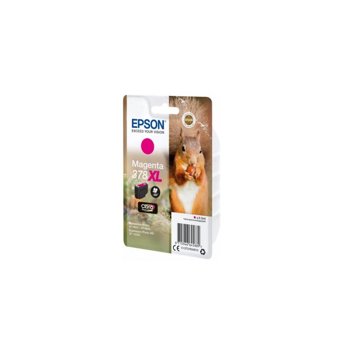 Epson Squirrel Magenta Ink 378XL Claria Photo HD Squirrel