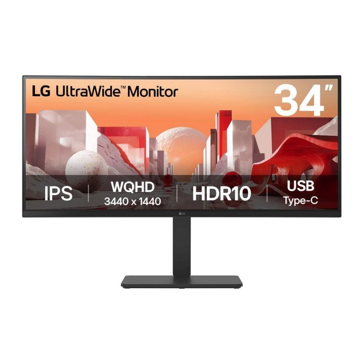 LG 34BA75QE-B 34" UWQHD IPS curvo