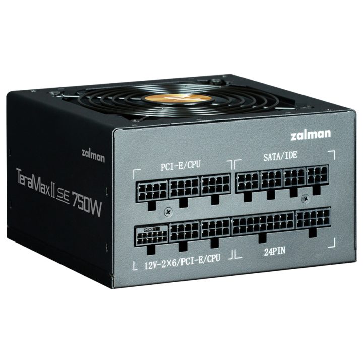 Zalman TeramaxII SE Power Supply Unit 750 W 18+10 pin ATX ATX Black…