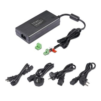 StarTech.com 160W Universal DC Power Adapter (24V/6.6A) - 1.2m 2-Wire…