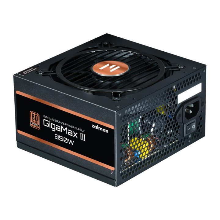 Zalman GigaMax III unidad de fuente de alimentación 850 W ATX Negro…