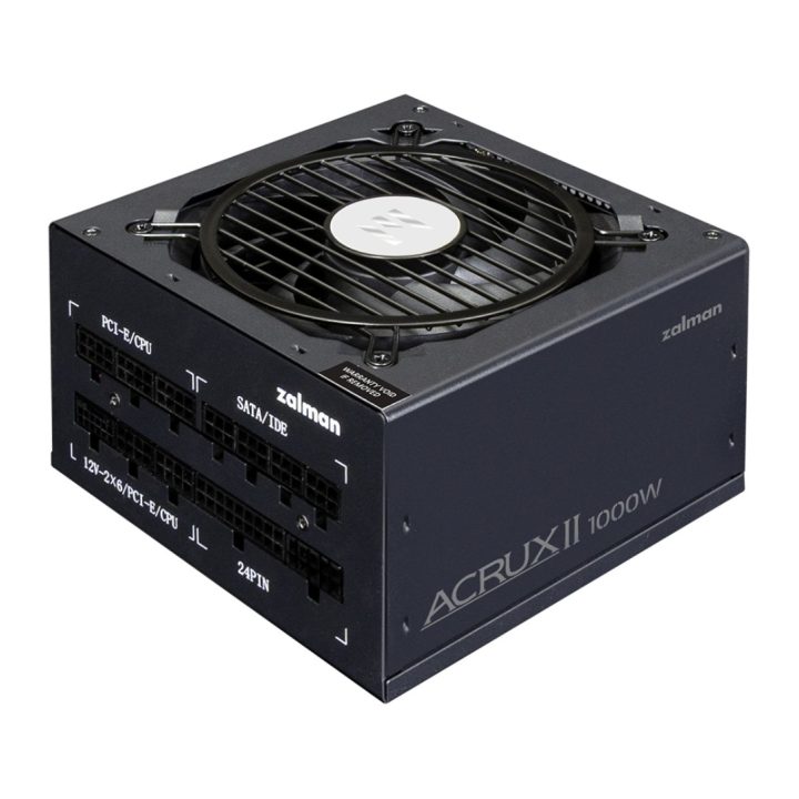 Zalman ACRUX II Power Supply Unit 1000 W 24-pin ATX ATX Black…