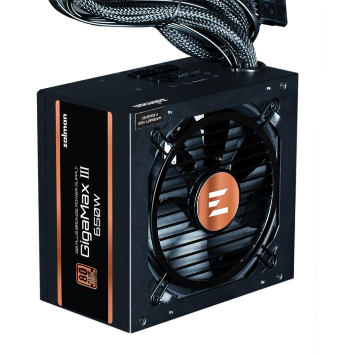 Zalman GigaMax III Power Supply Unit 850 W ATX Black (ZM850-GV3…