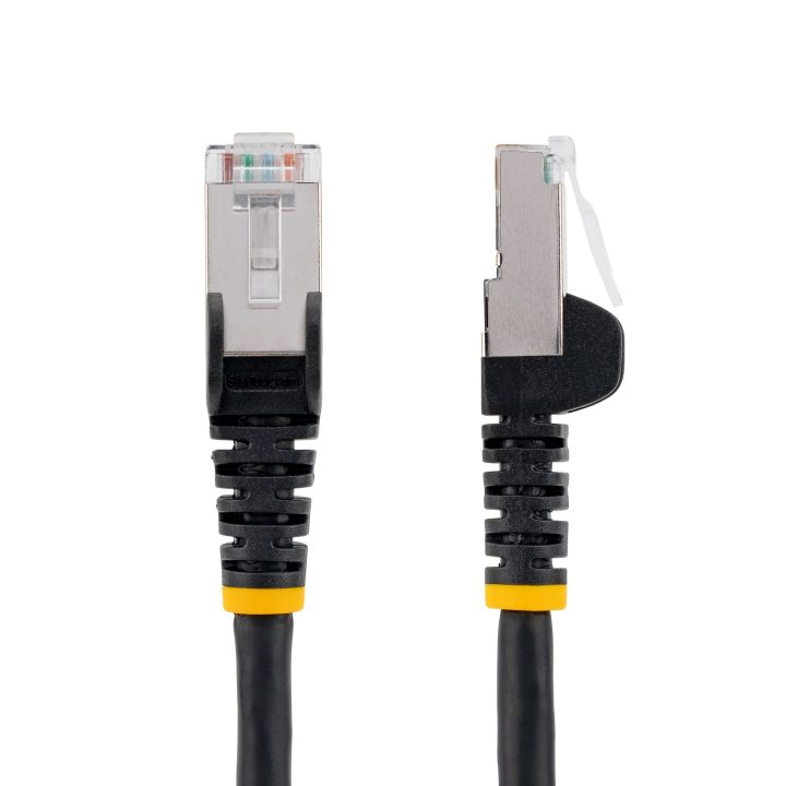 StarTech.com 7.5m CAT6a Ethernet Network Cable - Black - Low Smoke…