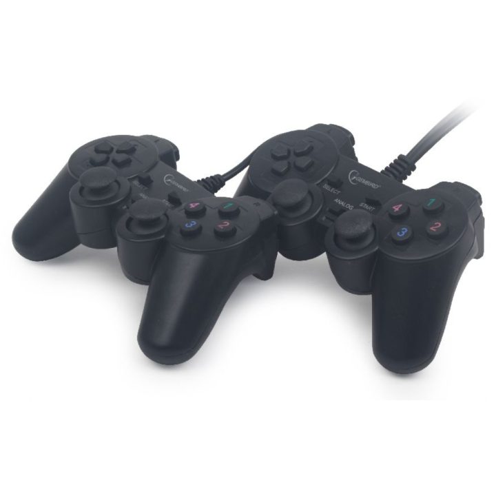Gembird JPD-UDV2-01 Controller and Steering Wheel Black USB 2.0…