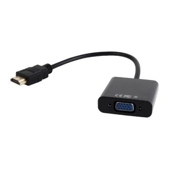 Gembird A-HDMI-VGA-03 adaptador de cabo de vídeo 0,15 m HDMI tipo A…
