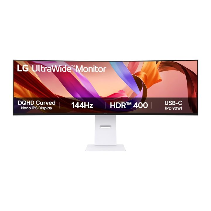 LG 49U950A-W.AEU Monitor curvo 49" DQHD 144 Hz Nano IPS
