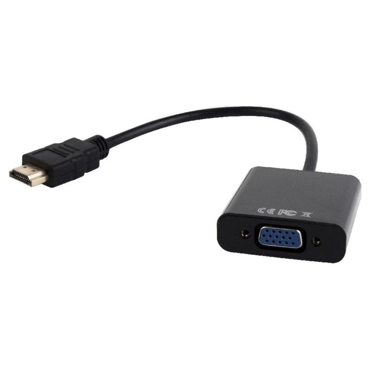 Gembird Adaptador HDMI(M) para VGA(H) + Áudio (A-HDMI-VGA-03)