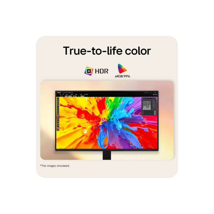 LG 24U411B-B 24" Full HD 144 Hz