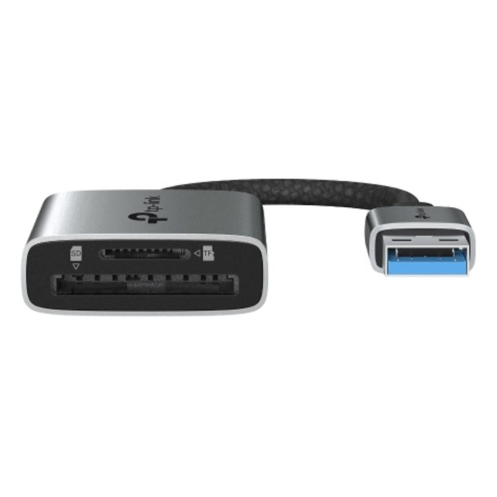 TP-Link UA430 USB 3.2 Gen 1 (3.1 Gen 1) Type-C Card Reader Gray