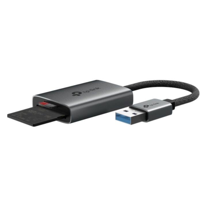 TP-Link UA430 USB 3.2 Gen 1 (3.1 Gen 1) Type-C Card Reader Gray
